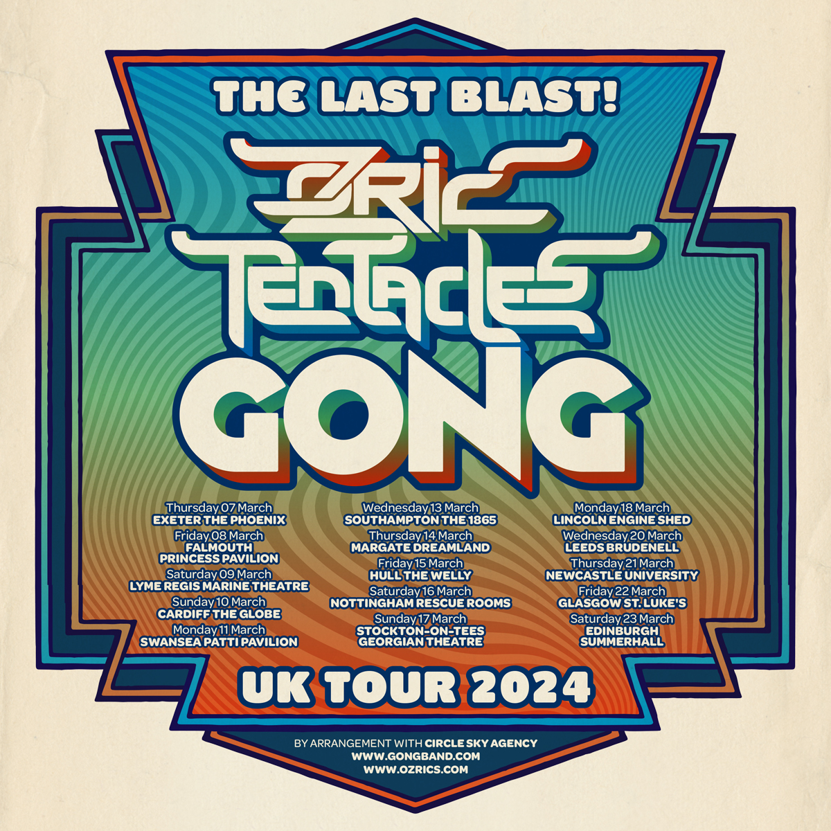 ozric tentacles gong tour